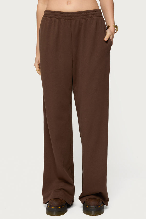 Binah Wide Leg Terry Sweatpants view 2