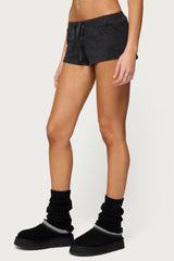 Teddy Waffle Shorts