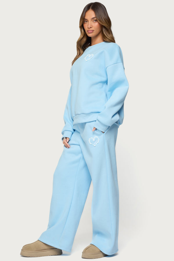 Love Edikted Wide Leg Sweatpants view 1