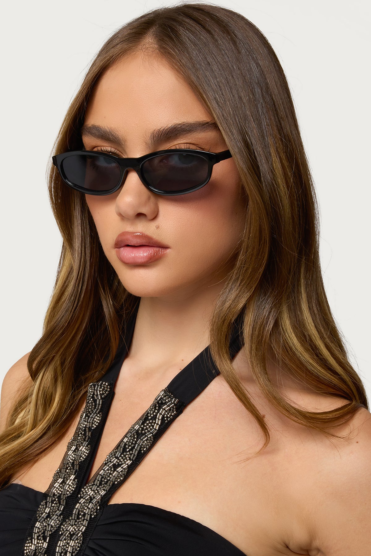 Girl Boss Oval Sunglasses