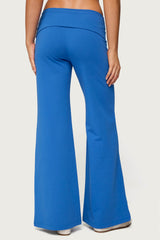 Wide Leg Foldover Pants