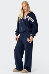 78 Bow Zip Up Hoodie