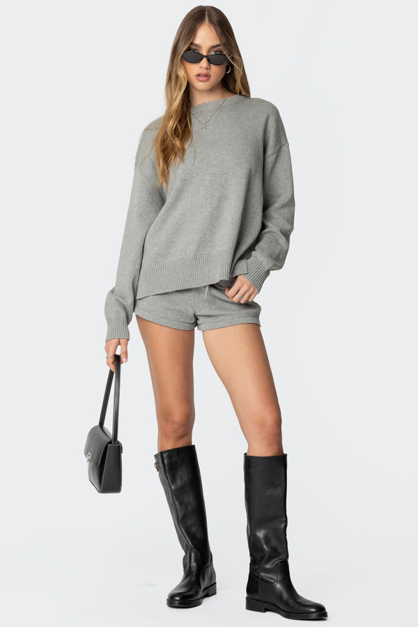 Riley Oversized Knit Sweater view 2