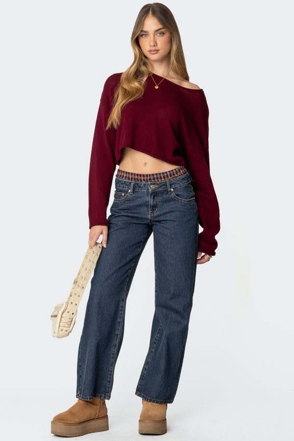 Shyrah Oversized Knit Top view 2