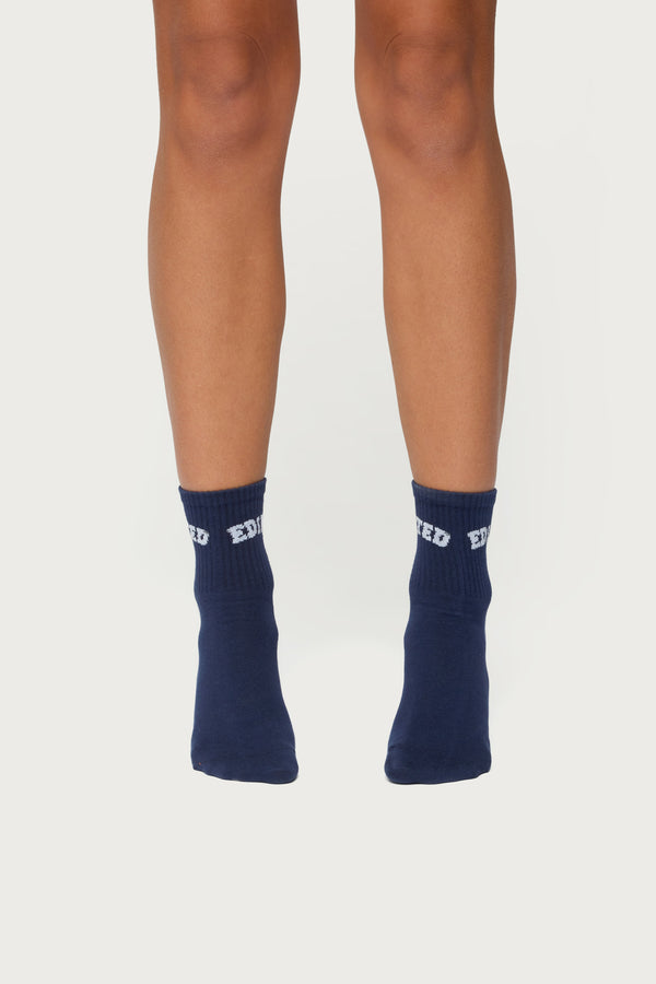 Edikted Ribbed Socks view 2