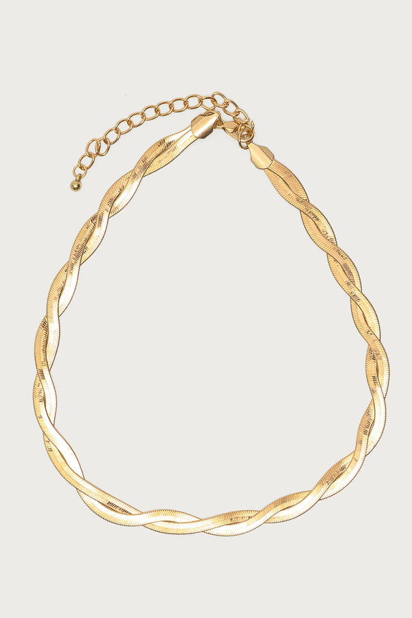 Twisted Chain Necklace view 2
