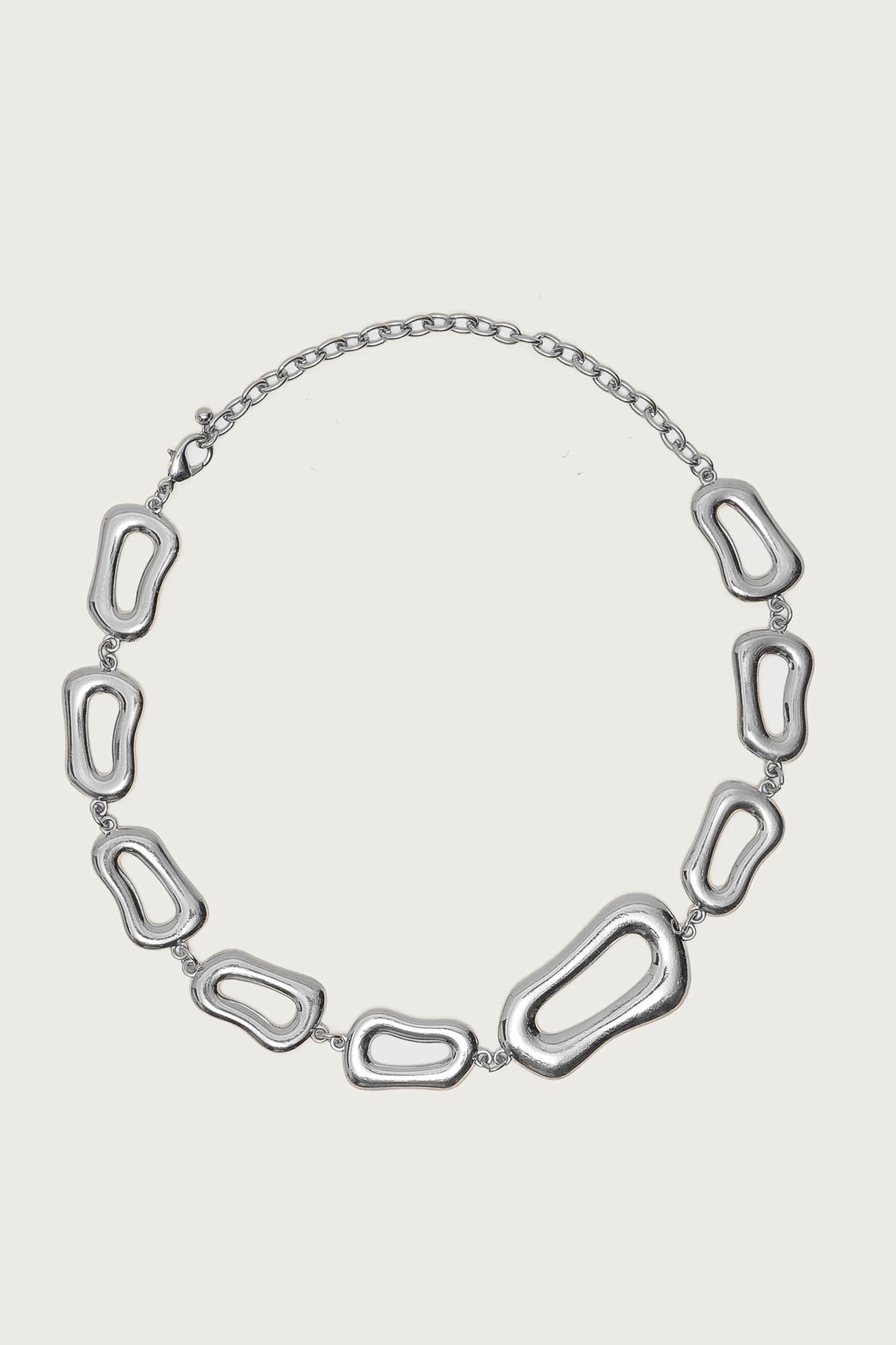 Chunky Oval Chain Necklace