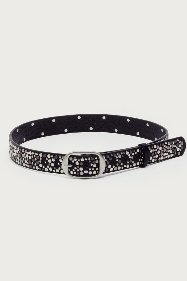Zinia Studded Faux Leather Belt view 2