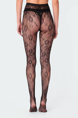 Sheer Lace Tights