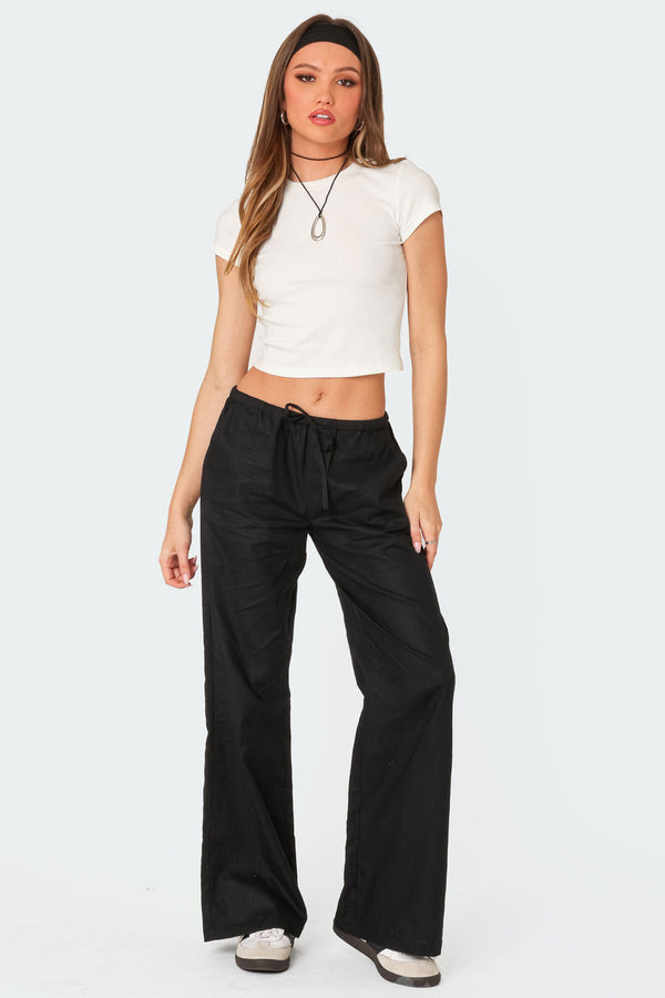 Maison Linen Look Pants view 1