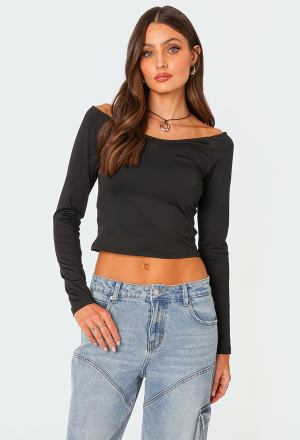 Tahlia Off Shoulder Top view 1