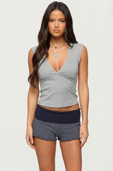 Balentina V Neck Tank Top