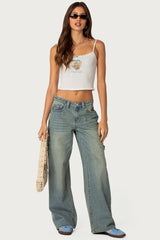 Carpenter Low Rise Baggy Jeans