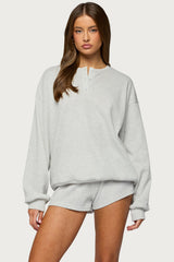 Baila Waffle Henley Top