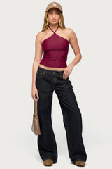 Alaynah Halter Top