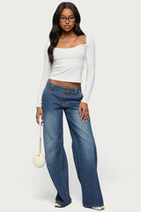 Ximena Scoop Neck Top