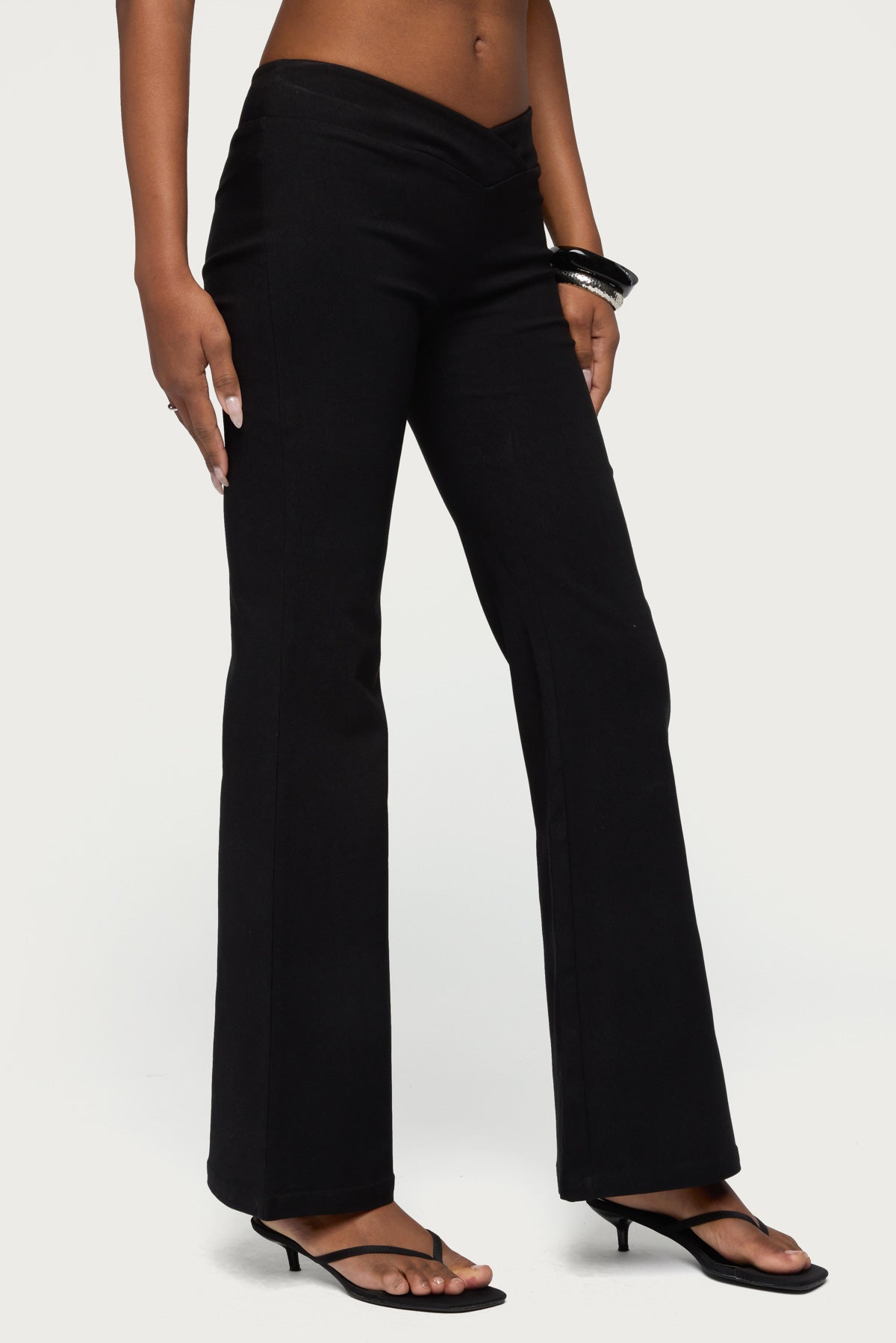 Alyce Crossover Flared Pants