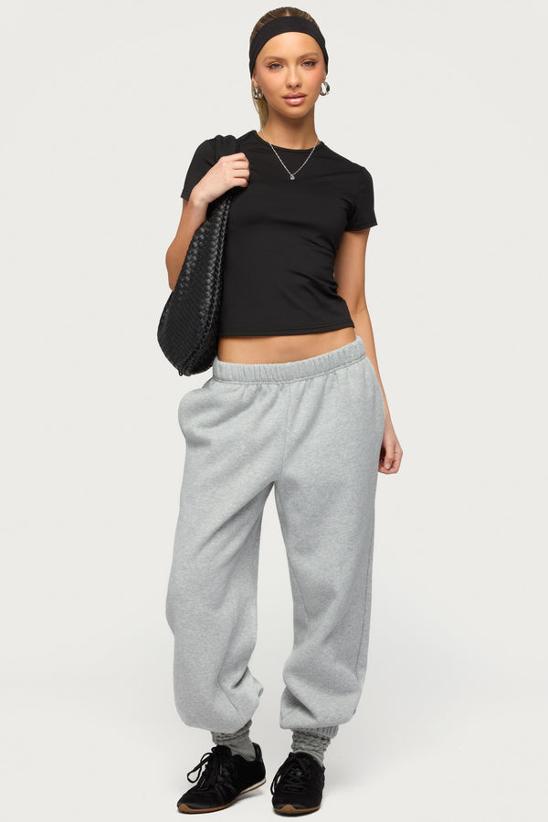 Petite Clark Oversized Sweatpants view 2