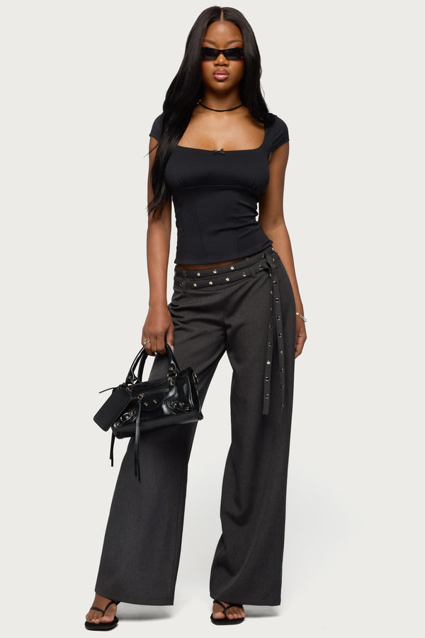 Laiah Square Neck Top view 2