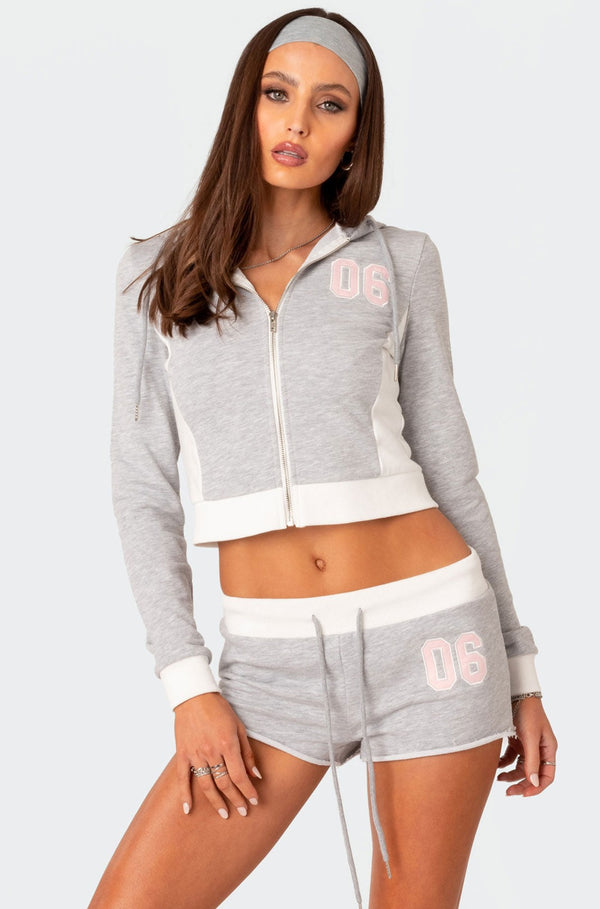 Pat Zip Up Hoodie view 1