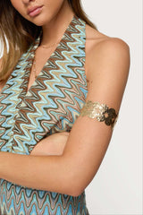 Disco Multi Circle Arm Cuff