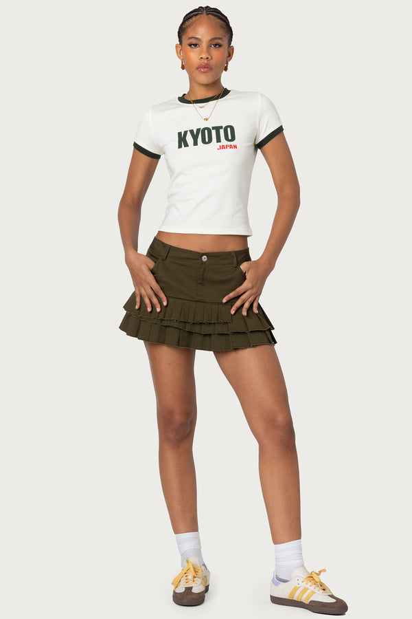 Kyoto Contrast T Shirt view 2