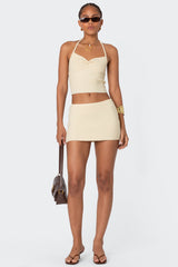 Fiona Cinched Knit Top
