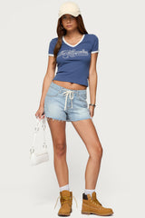 Los Angeles Contrast T Shirt