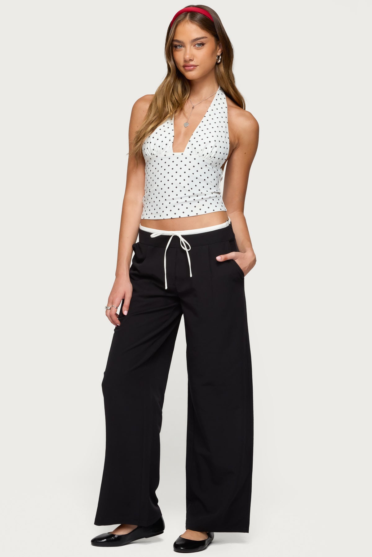 Peekaboo Drawstring Pants