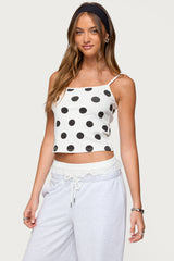 Lynne Polka Dot Tank Top