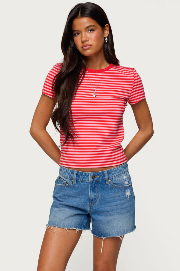 Nessie Striped T Shirt view 1