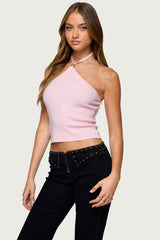 Hollis Knit Halter Top