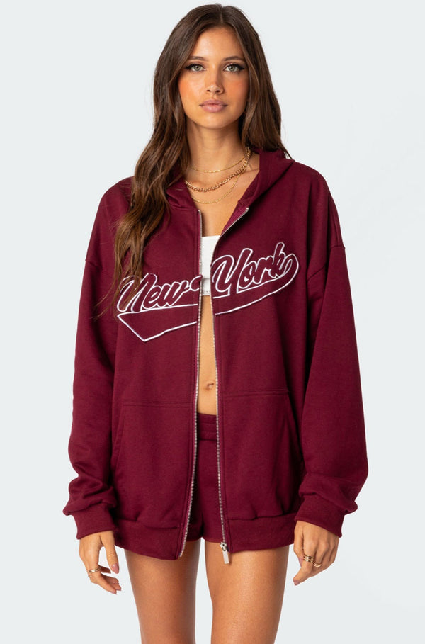 New York Oversized Hoodie view 1