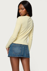 Miami Girl Long Sleeve T Shirt