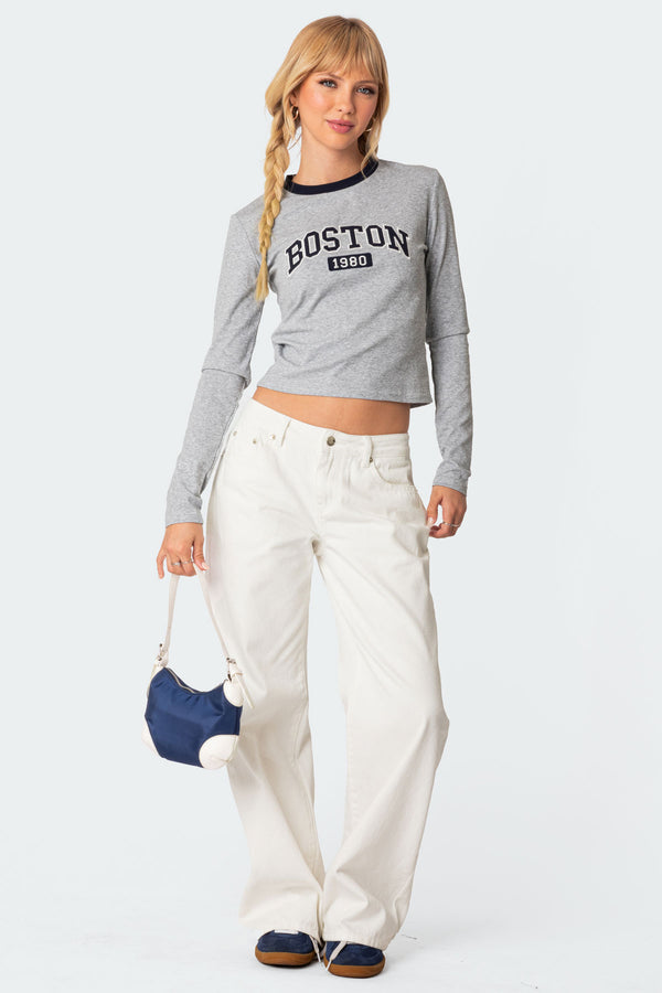 Boston Long Sleeve T Shirt view 2