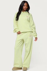 Matcha Lover Straight Leg Sweatpants
