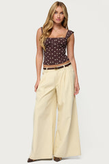 Marcella Wide Strap Corset