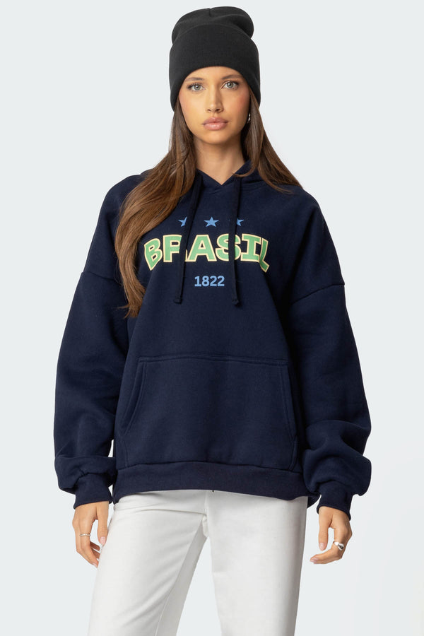 Brasil Oversized Hoodie view 1