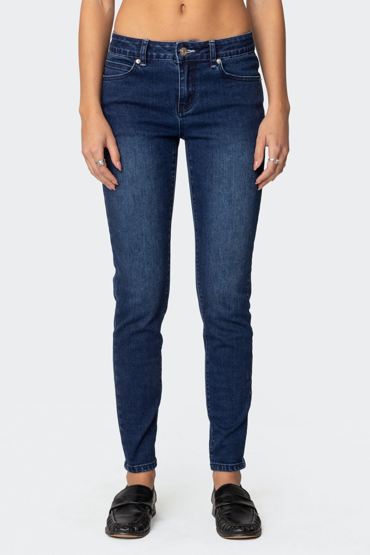 Rosalia Low Rise Skinny Jeans