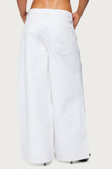 Skater Girl Washed Low Rise Baggy Jeans