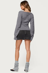 Stacie V Neck Sweater