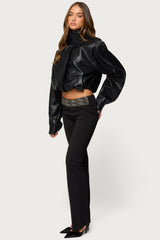 Maricela Sequin Bead Bootcut Pants