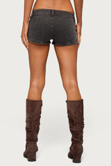 Bryan Denim Micro Shorts