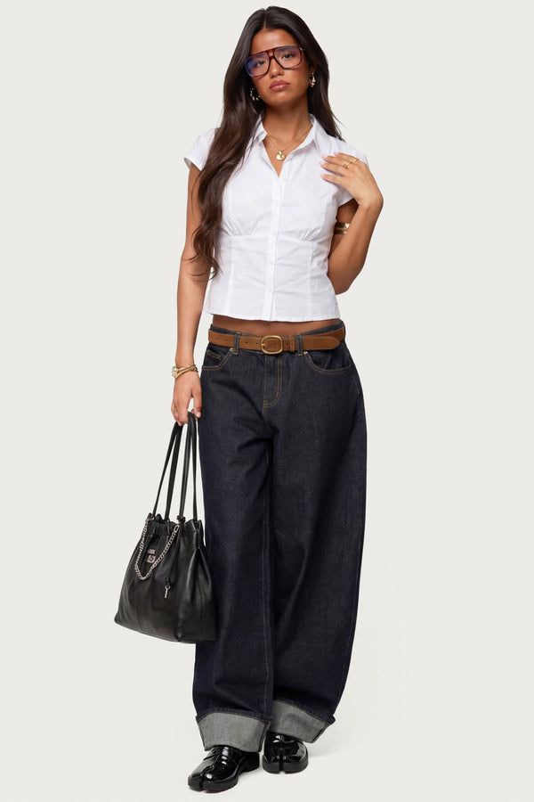 Kella Low Rise Baggy Jeans view 1