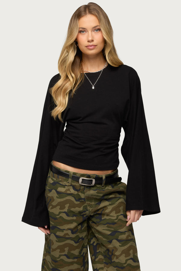 Charlisa Cinched Waist Top view 1
