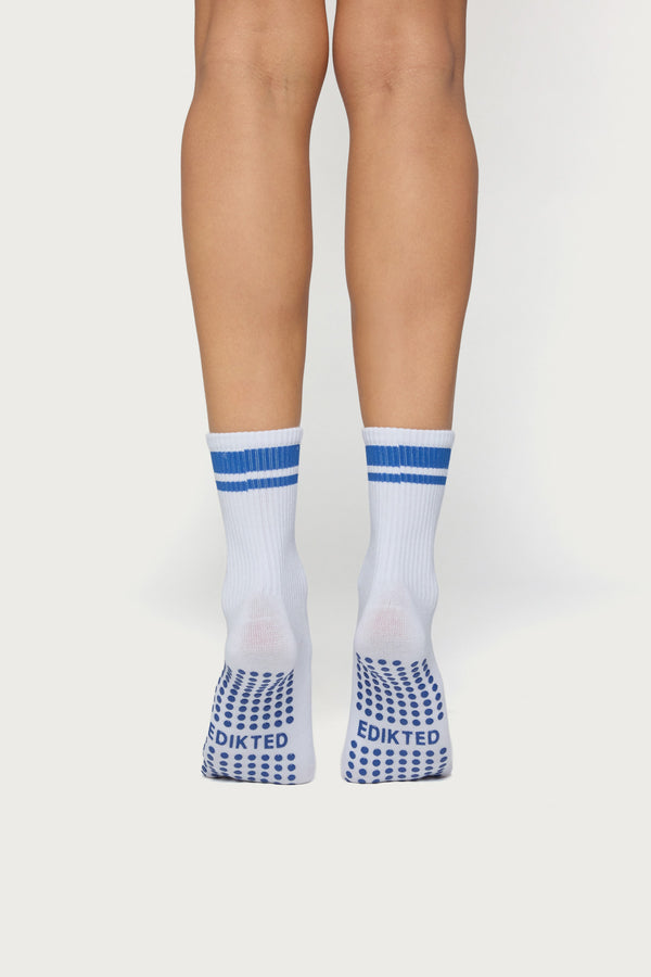 Stripey Pilates Socks view 2
