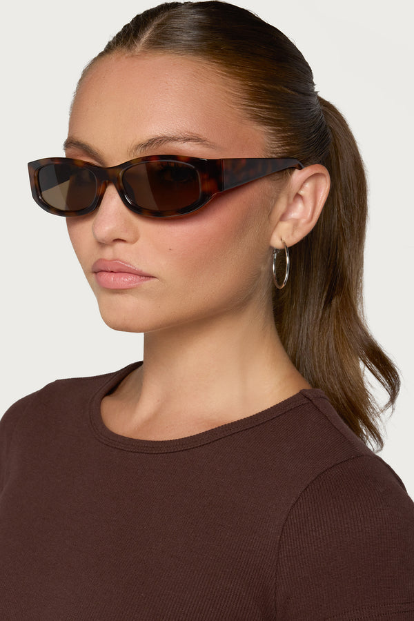 Downtown Rectangle Sunglasses view 1