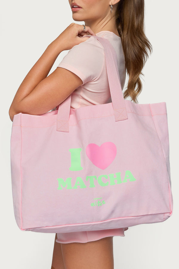 Matcha Lover Tote Bag view 1
