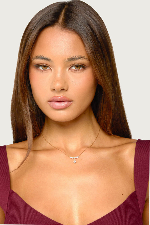 Diva Energy Faux Crystal Necklace view 1