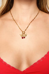 Cherry And Cherub Charm Set